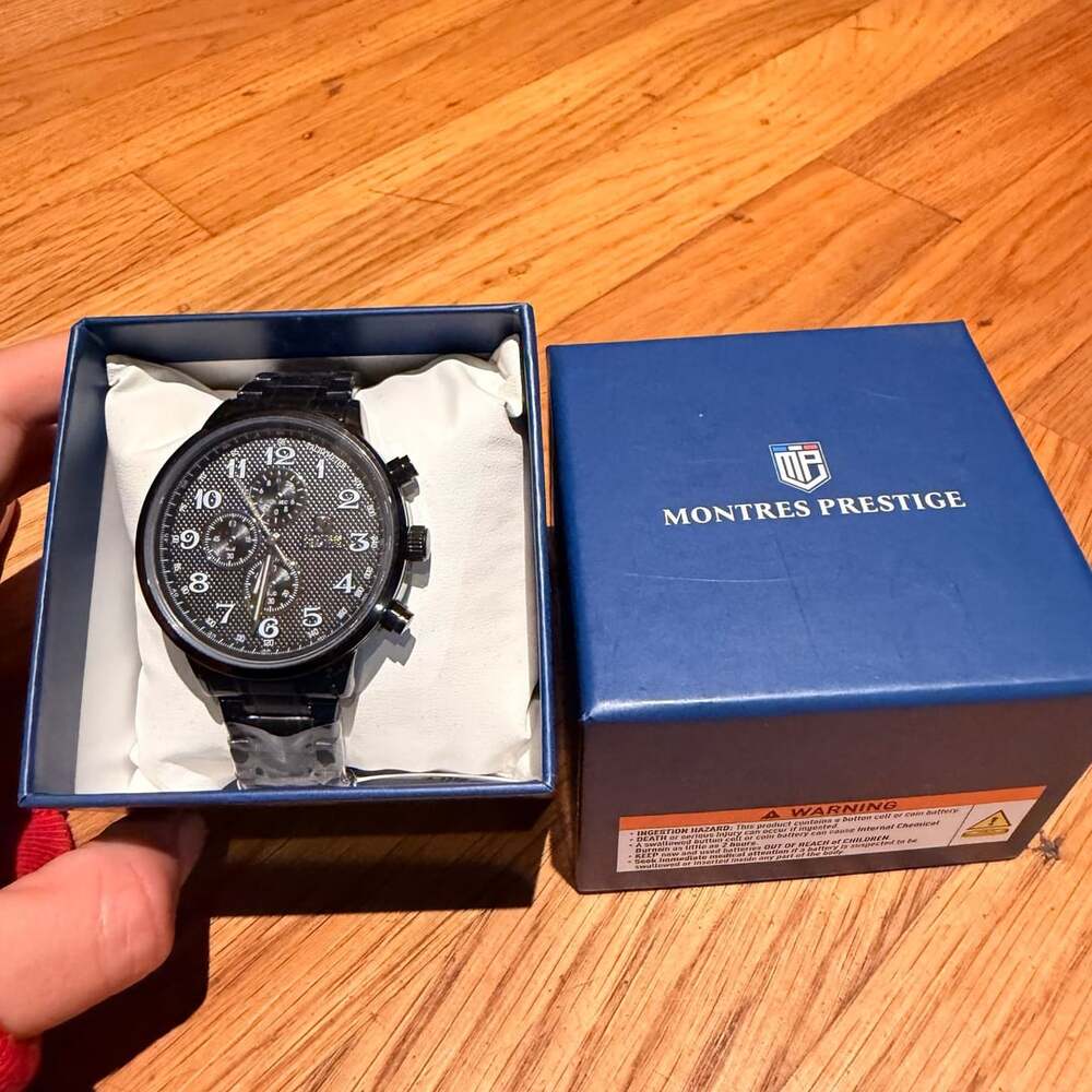 Invicta Montres Prestige Black Chronograph 43.5mm Men's Watch